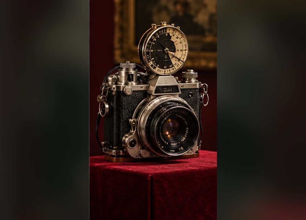 Editorial category artwork for Nikon F; not an authenticated model photo