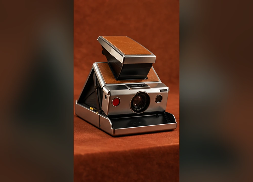 Editorial category artwork for Polaroid SLR 680; not an authenticated model photo